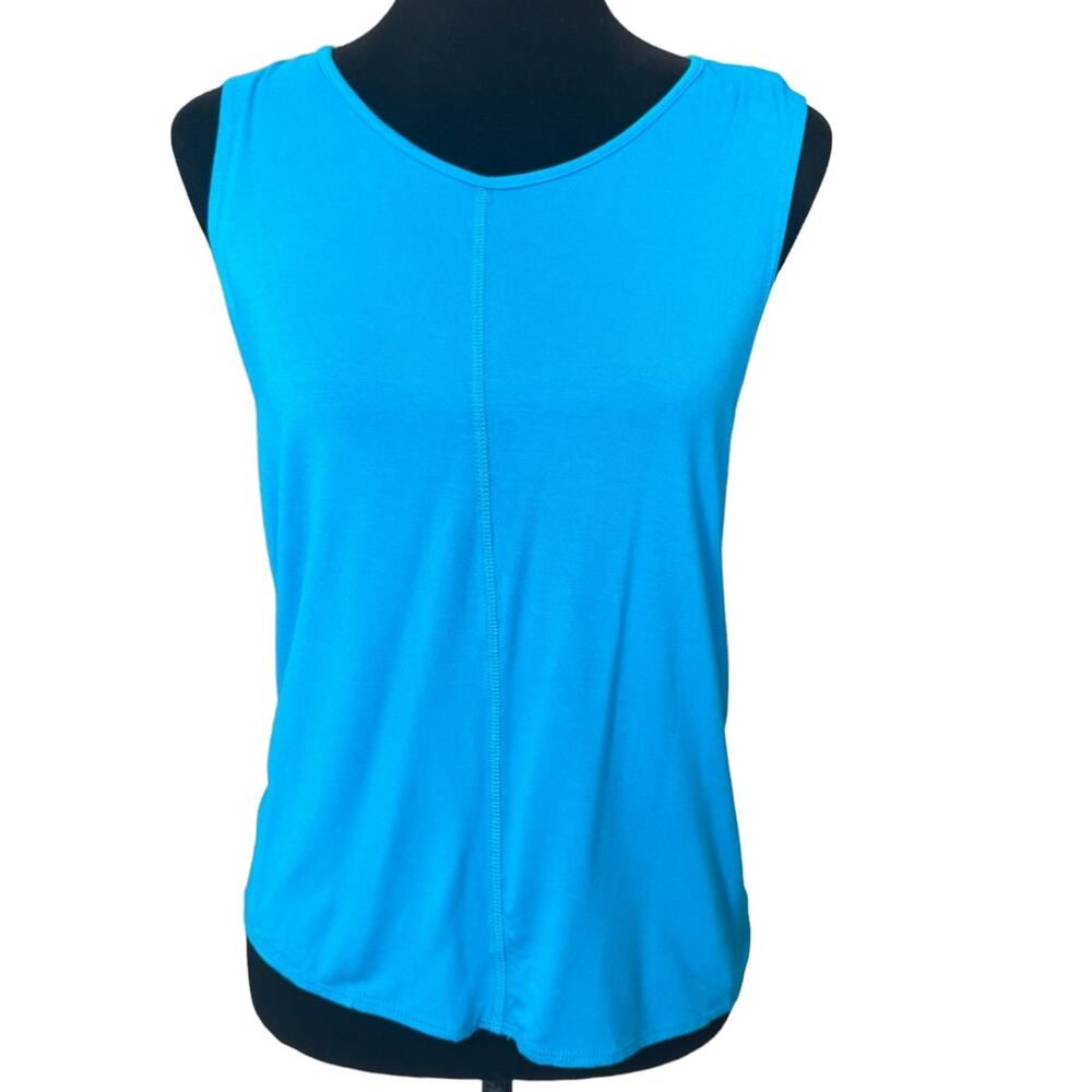 New ~ TEREZ  ~ Draped Cross Back Muscle Tank Top Size XL
